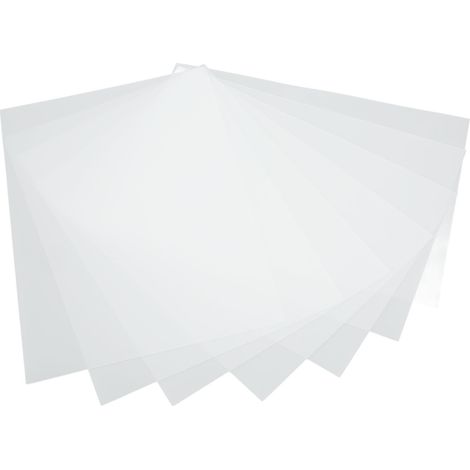 Binding Cover Durable 50 Sheet Clear PVC Exquisite Craftsmanship A4 Binding Film for Binding Machines (1/5)