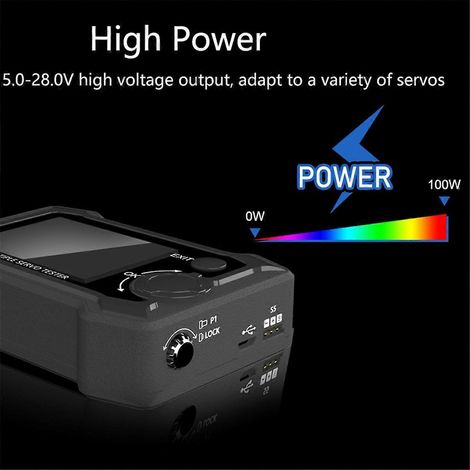 ST8 8-Kanal Integrierter Servotester 2,4" TFT 7-28V (1/5)