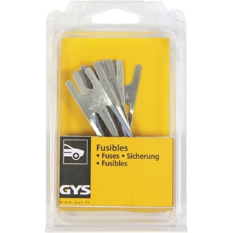 Juego de fusibles 100A Longitud 100mm Gys GYS 054486GYS