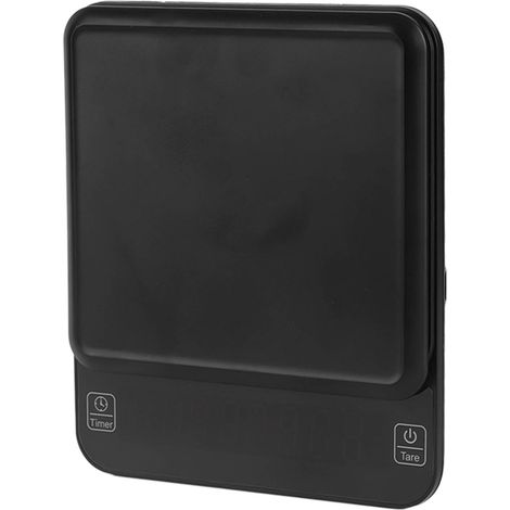 Balance à café 3000 g, précision 0,1 g, affichage LED haute précision, balance alimentaire électronique multifonctionnelle avec minuterie automatique pour la cuisine