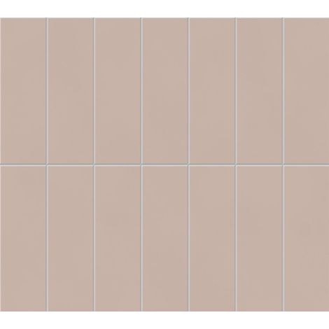 Mosaïque effet Béton Taupe Rosé Brick 37x33x0,85 cm Mat Cortivo - Mur intérieur (vendu par carton de 0,7326 m²) - RO'MA CARRELAGE