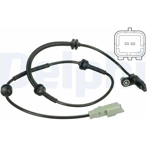 Capteur, vitesse de roue Delphi Technologies SS20549 PEUGEOT 4545.H3