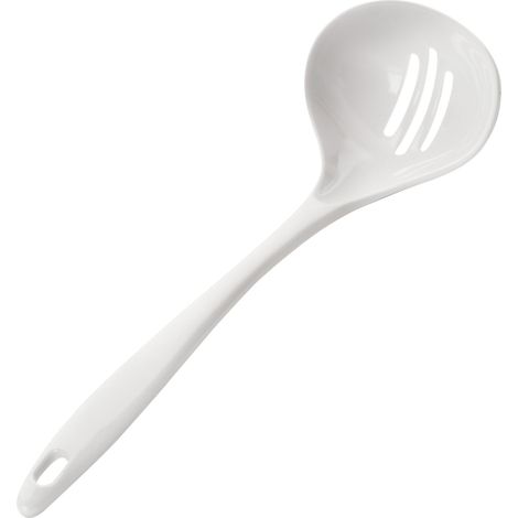 Cuillère de mélamine perforée, classique, 27 cm