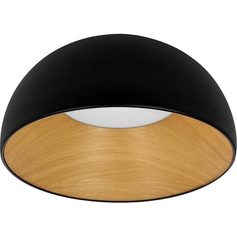 MYTO - lampada da soffitto nero naturale (1/5)
