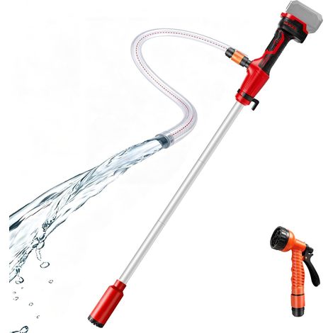 Pompe à eau de pluie sans fil 50 l/min pour 18V (sans batterie) (1/5)