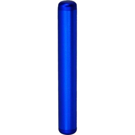 Tube de Stockage en Aluminium, Boîtier Tube Métal Portable, Étui à Pilules Étanche Format Poche Boîte d'Organisation pour Camping Randonnée Pique-nique Trajets Sac à (1/5)