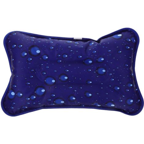 Oreiller d'été rafraîchissant, oreiller gonflable, oreiller rafraîchissant, oreiller remplissable d'eau, oreiller d'extérieur, accessoire de fête à la piscine, oreiller remplissable d'eau (1/4)