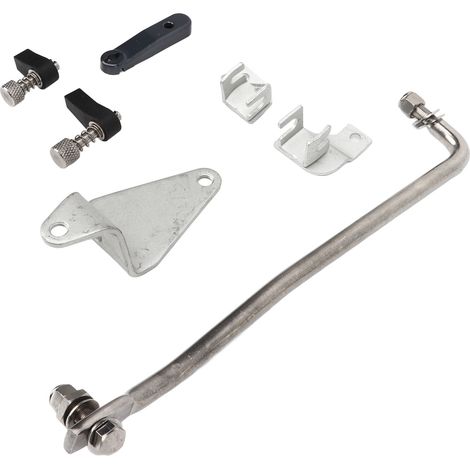 Kit tringle et bras de moteur hors-bord 689 48501 21 4D antirouille compatible 25HP 25ELH 2005‑2007 (1/5)