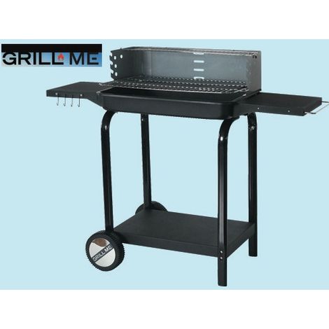 BARBECUE GRIGLIA A CARBONE CARBONELLA CON RUOTA GRILL ME DA GIARDINO (30439/1) (1/2)