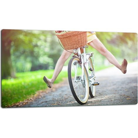 Planche à découper en verre 52x30 vélo (1/5)