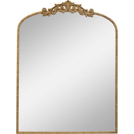 Miroir Mary arche 68x90cm doré - Atmosphera créateur d'intérieur