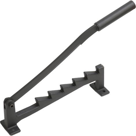 Ej.Life An der Wand Montierter Brennholzspalter, Tragbarer Metall-Brennholzspalter für den Außenbereich mit Handschuhen, Brennholztasche für den Campinghaushalt (1/5)