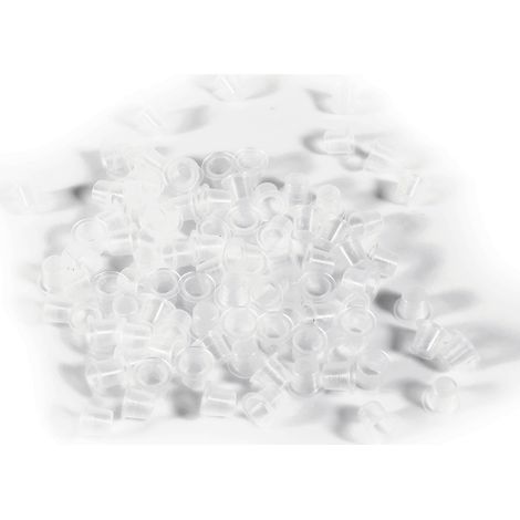 Lot de 100 gobelets d'encre professionnels pour machine à tatouer, petits godets à pigments de rechange (1/5)