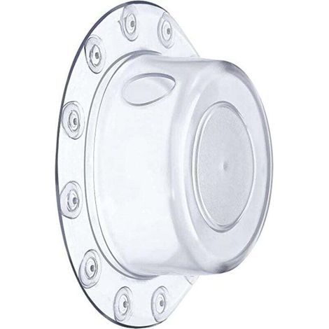 Bouchon de trop-plein de baignoire en silicone – bouchon de vidange pour baignoire et lavabo avec ventouse pour la salle de bain