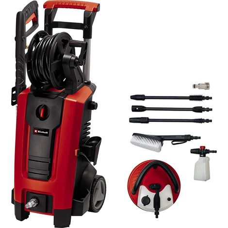 Einhell TE-HP 170 Limpiadora de alta presión o Hidrolimpiadora Vertical Eléctrico 440 l/h Negro, Rojo (1/9)