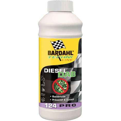 DAB - Diesel Anti-Bactéries BARDAHL - 1 litre (1/4)