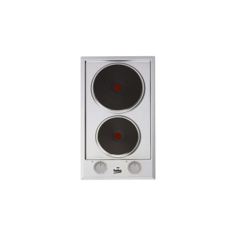 BEKO Piano cottura da incasso elettrico 2 fuochi  inox  30Cm (1/3)