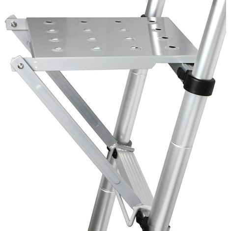 Accessoire pour Plateformes d'échelle Système de Poste de Travail Renforcé Accessoire pour échelle Pour peintres, bricolage, projets domestiques, travaux, lutte contre l'incendie domest (1/5)
