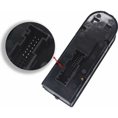 Elektrischer Fensterheberschalter 13228879 für Opel Astra H und Zafira B (1/4)