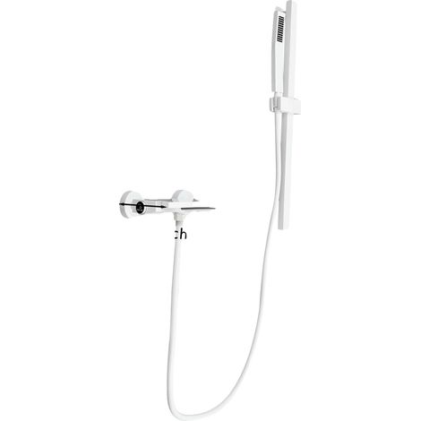 Robinet de bain, Design moderne, Modes de sortie d'eau doubles, BLANC (1/5)