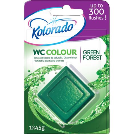 Kolorado WC Color Green Forest WC Cube 45g (1/2)