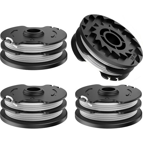 piezas de repuesto para desbrozadora, Φ1,65 mm, 8,3 m, bobina de repuesto compatible para LIDL Parkside 20-Li PRT 50 PRT 300 PRT 550 (1/5)