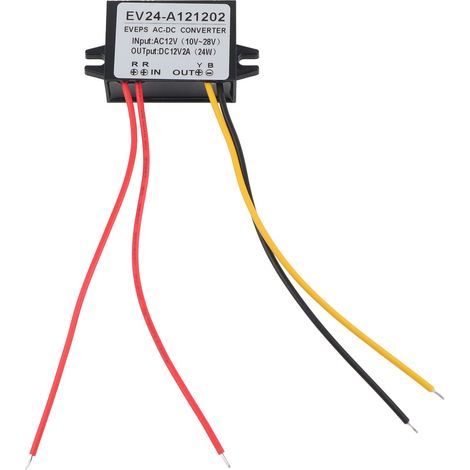 Depisuta AC DC Dépannage du Module d'alimentation pour Le Ventilateur de Voiture et Le Routeur IP67 Imperméable et épreuve de Poussière (2A). (1/5)