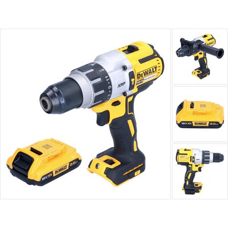 DeWalt DCD 996 N trapano a percussione a batteria 18 V 95 Nm senza spazzole + 1x batteria ricaricabile 2,0 Ah - senza caricatore
