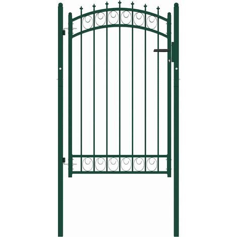 Maison Exclusive - Cancelli per recinzione EMMEN 104 x 117 cm Bloccabile (1/5)