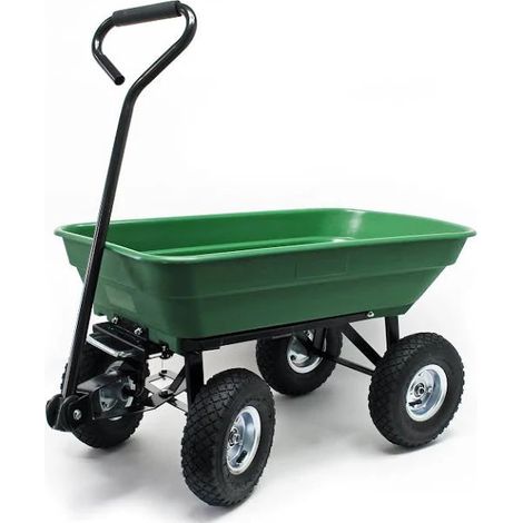 Carrellino da Giardino Ribaltabile “Tippy” – Capacità Vasca 75 Litri (1/5)
