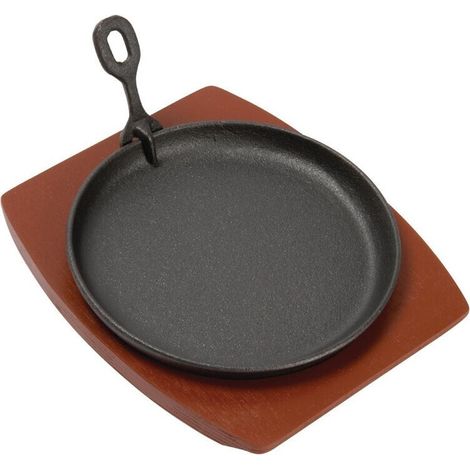 Plat Rond en Fonte 220 mm - (1/5)