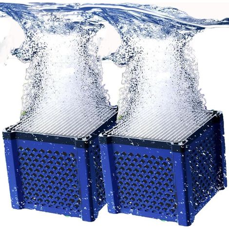 Filtres à Charbon Actif pour Abreuvoirs Chevaux, Aquariums et Étangs - Nettoyage Eau Écologique - 2 Pièces -AUTRES (1/5)