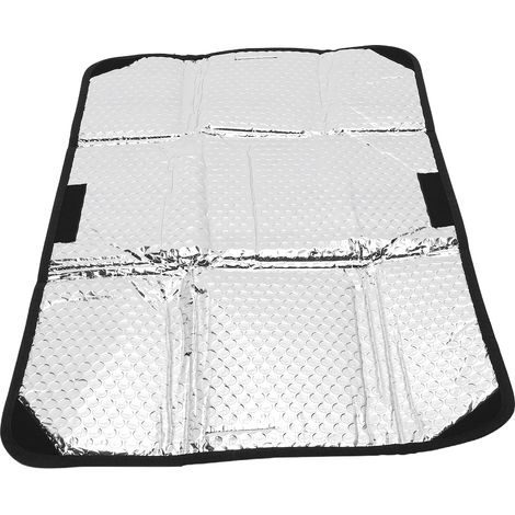 Store occultant pliable pour porte ou fenêtre de camping-car, protection de l'intimité, fermeture auto-agrippante, imperméable, 64 x 41 cm (1/5)