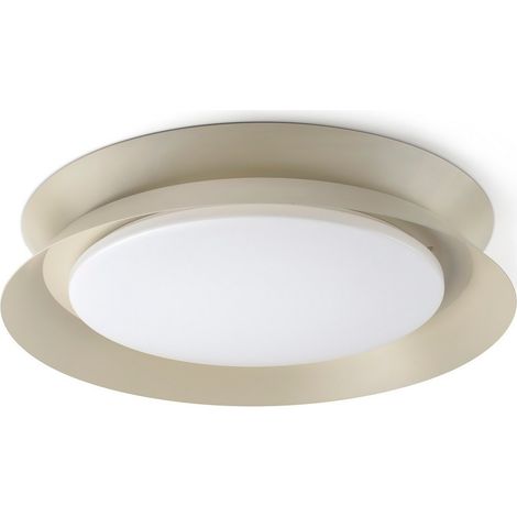 Faro TENDER Plafoniera a incasso Grigio Chiaro 2700K (1/5)