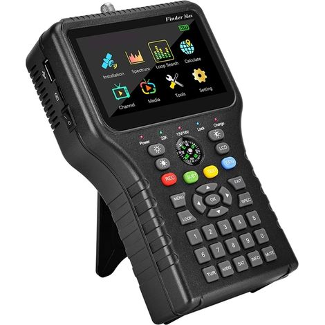 Max Détecteur De Signal Satellite DVB-S/S2/S2X H.264/H.265 (8 Bits) Compteur Satellite DVB-S/S2/S2X H.265 ACM (1/5)