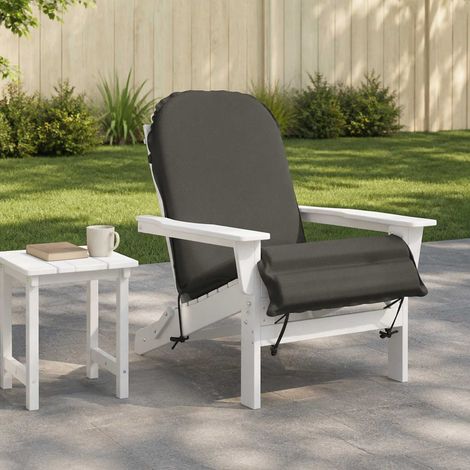 vidaXL Cojín para tumbona de sol GEMERT 100% Poliéster Gris antracita (1/5)