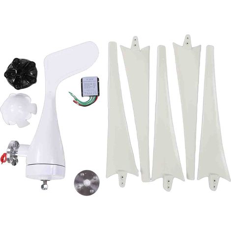 [Turbina eolica domestica] Kit mulino a vento 24V 800W tipo S [Kit turbina eolica con centralina di controllo] (1/4)