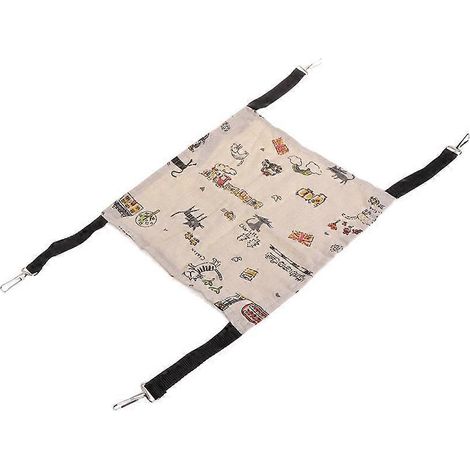 Cage pour chat Sunny avec support pour siège, hamac confortable, accessoires pour animaux de compagnie, cage montée sur pied - M (1/5)