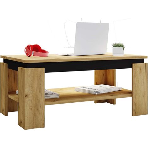 Table basse en bois Sofatic Rolas 41x90x53 - VCM (1/5)