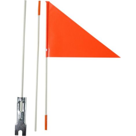 Lot de 3 fanions de sécurité pour trottinette, drapeaux pour enfants, guidon vélo, accessoires de cyclisme extérieur (1/5)