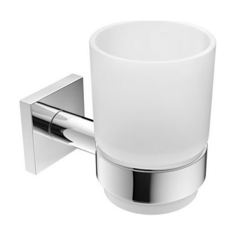 PORTA SPAZZOLINI MOD. HOTEL MAISON Cromo cm 7 x h.10 x 11,5
