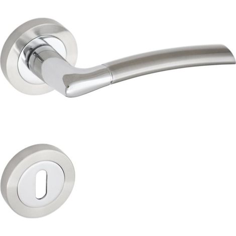 MANIGLIA CARMEN PATENT CROMO LUCIDO / NICHELE SATI