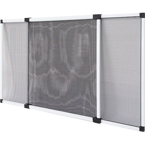 Mosquitera extensible para ventanas 70x100cm (1/4)