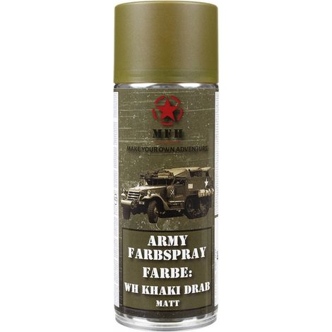 MFH Army Farbspray, WH KHAKI DRAB, matt, 400 ml