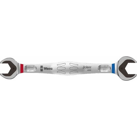 Wera 05003765001 6002 Joker Double Chiave a forchetta doppia Misura (metrica) 17 - 19 mm