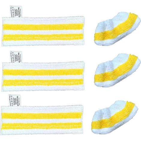 Pour aspirateur à main Easyfix Sc2 Sc3 Sc4 Sc5, chiffons de nettoyage vapeur en microfibre, accès (1/5)