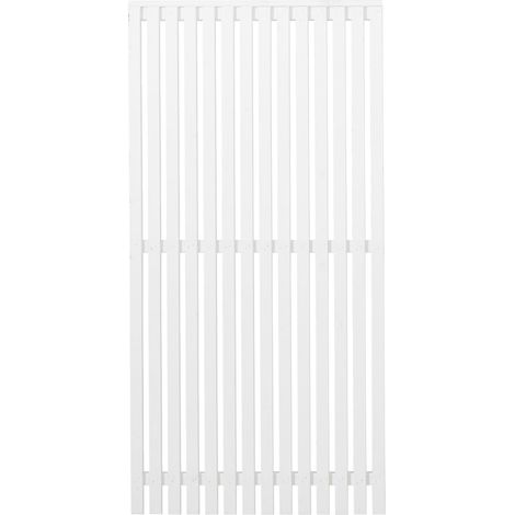 Plus Zaun Sendai 90 x 180 cm RAL 9010 Weiß (1/2)