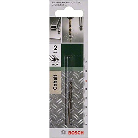 BOSCH - PUNTA PER METALLO HSS-CO 2 MM (1/4)