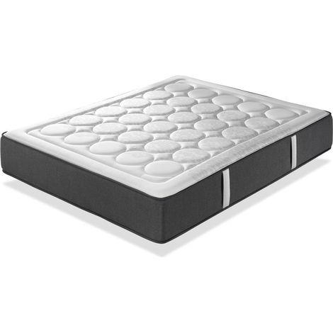 Matelas Mousse 90X190 AIRSYSTEM PRIVILEGE, Epaisseur 30 CM, Mousse HR, Fermeté moyenne (1/5)