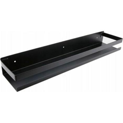 40cm Acier inoxydable sans perforation, dessin d'étagère de cuisine, universel pour salle de bain et cuisine (1/5)
